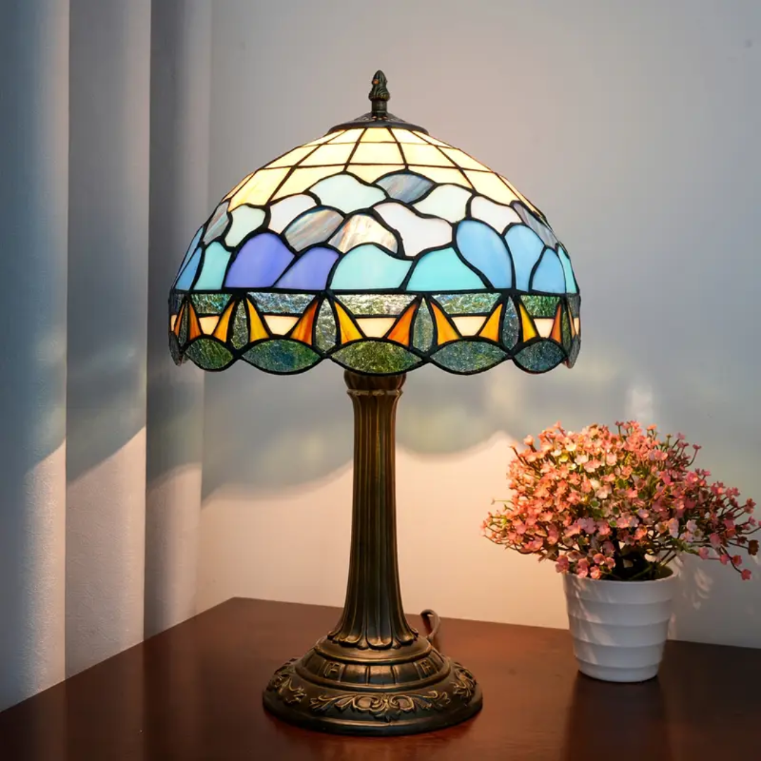 Lampe inspirée par une rose éclatante